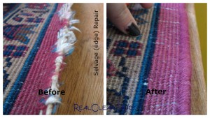 rug edge repair